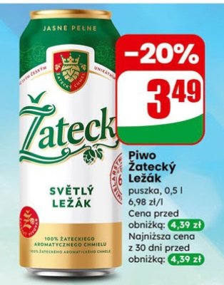 Piwo promocja w Dino