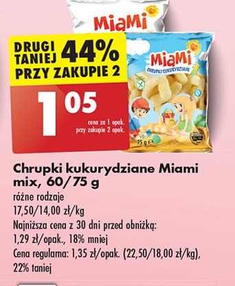 Chrupki kukurydziane Miami promocja