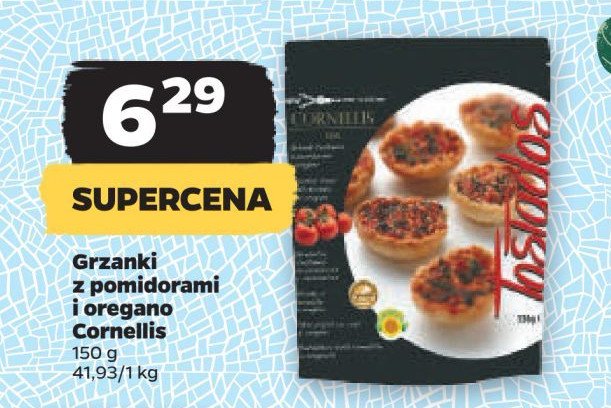 Grzanki tostados z pomidorami i oregano Cornellis promocja