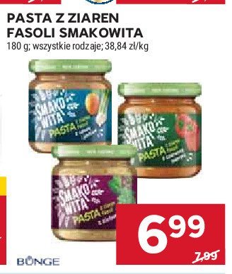 Pasta z ziaren fasoli z cebul膮 i jab艂kiem Smakowita pasta promocja