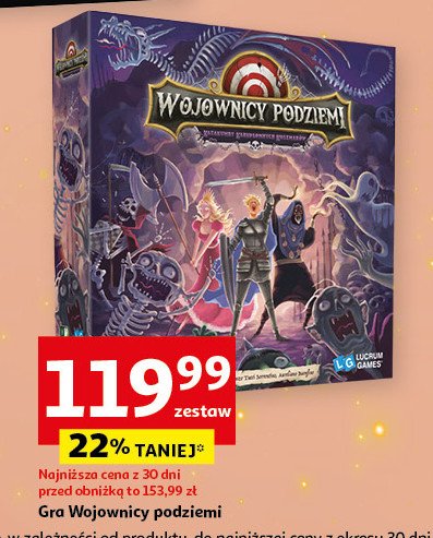 Wojownicy podziemi Lucrum games promocja w Auchan