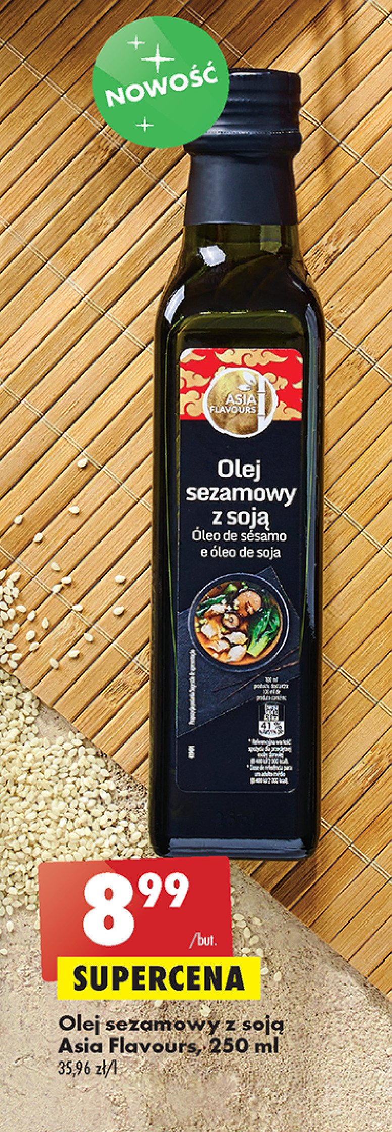 Olej sezamowy Asia flavours promocja