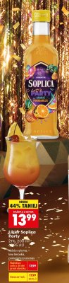 Likier Soplica Party 21%, 200 ml pomarańcza ananas promocja w Biedronka