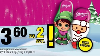 Figurka Goplana Colian wybrane rodzaje promocja w SPAR