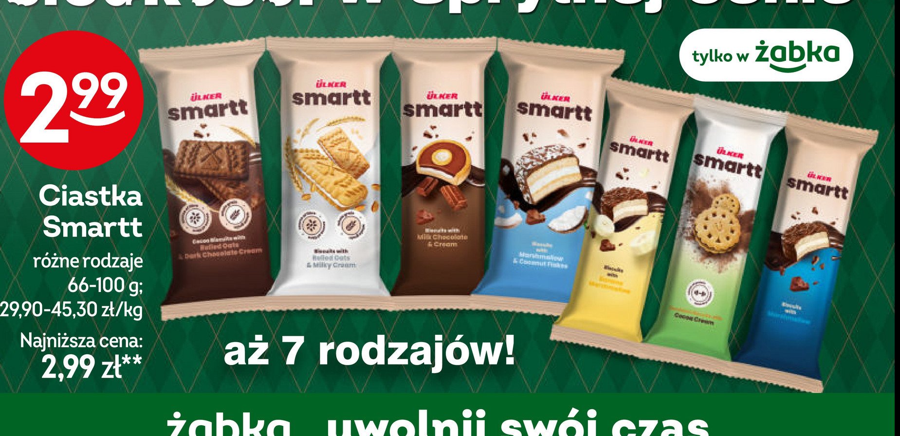 Ciastko orzechowe Ulker smart promocja w Żabka