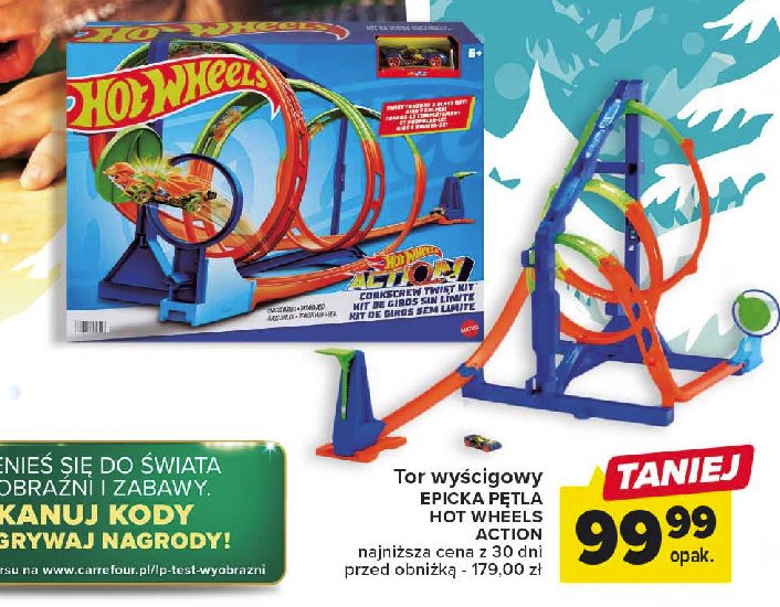 Tor wy艣cigowy epic challange Hot wheels promocja