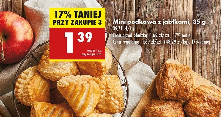 Podkowa z jabłkami mini promocja