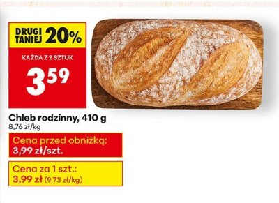 Chleb rodzinny promocja w Biedronka
