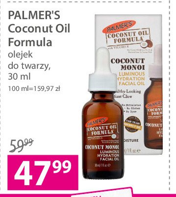 Serum do twarzy Palmer's cocoa butter formula promocja