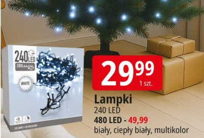 Lampki promocja w Leclerc