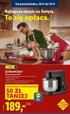 Robot planetarny 600 W promocja w Lidl