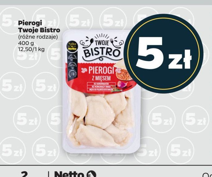 Pierogi z mięsem promocja