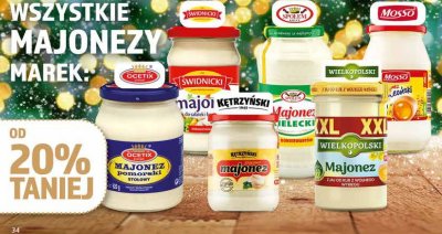 Majonez Ocetix, Świdnicki, Społem Kilece, Kętrzyński, Wielkopolski, Mosso promocja w Dino