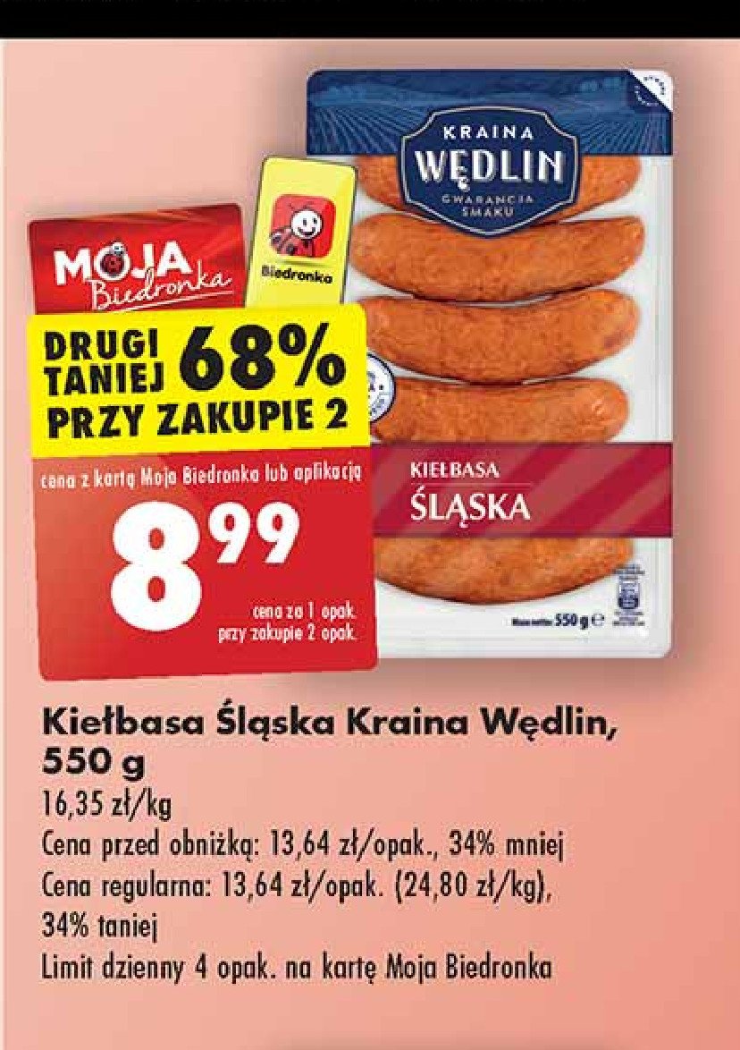 Kiełbasa śląska Kraina wędlin promocja