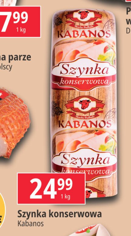 Szynka konserwowa drobiowa Kabanos promocja w Chata Polska