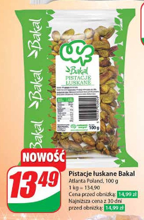 Pistacje Bakal promocja