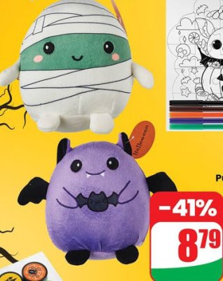 Maskotka Squishy Halloween promocja w Dino