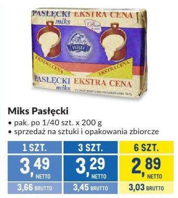 Miks Pastęcki promocja w Makro