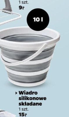 Wiadro silikonowe składane promocja w Netto