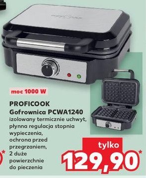 Gofrownica pcwa1240 Profi cook promocja w Kaufland