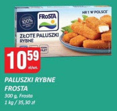 Paluszki rybne Frosta promocja w Chorten