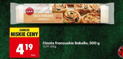 Ciasto francuskie  promocja w Biedronka