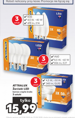呕ar贸wka led 4.5w gu10 Attralux promocja