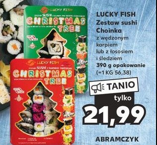 Zestaw christmas tree Lucky fish promocja