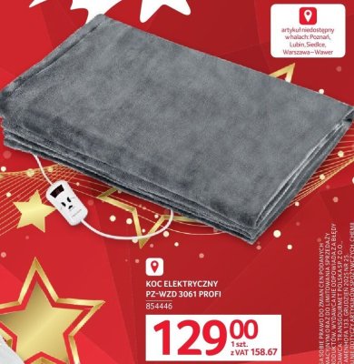 Koc elektryczny PZ-WZD 3061 PROFI promocja w Selgros