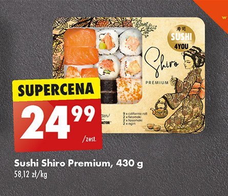 Sushi shiro premium Sushi 4you promocja