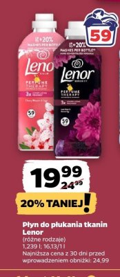 Płyn do płukania tkanin Lenor promocja w Netto