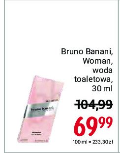 Woda toaletowa Bruno banani not for everybody promocja