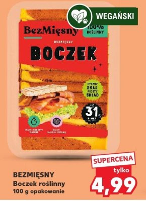 Boczek roślinny promocja w Kaufland