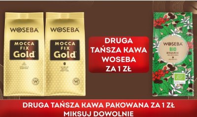 Kawa Woseba Bio Organic promocja w Żabka