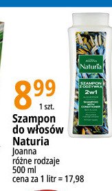 Szampon z odżywką algi morskie do wszystkich rodzajów włosów Joanna naturia włosy promocja