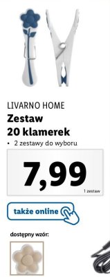 Klamerki LIVARNO HOME promocja