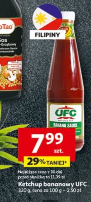 Ketchup bananowy UFC promocja w Auchan