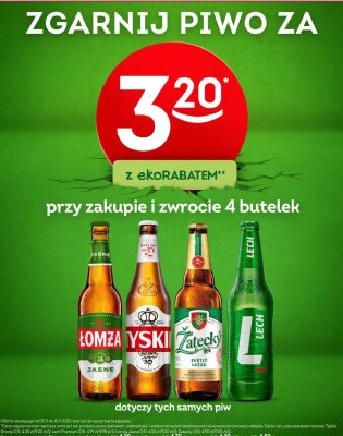 Piwo Tyskie Gronie promocja w Żabka