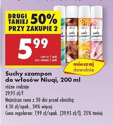 Szampon mango promocja w Biedronka