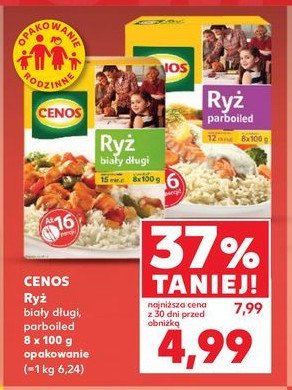 Ryż biały Cenos promocja