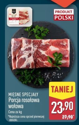 Porcja rosołowa wołowa promocja w Aldi