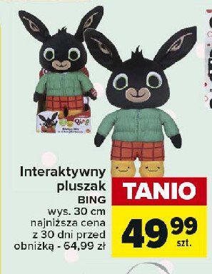 Pluszak bing m贸wi膮cy promocja