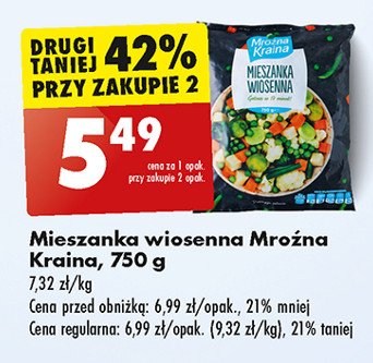 Mieszanka wiosenna Mroźna kraina promocja