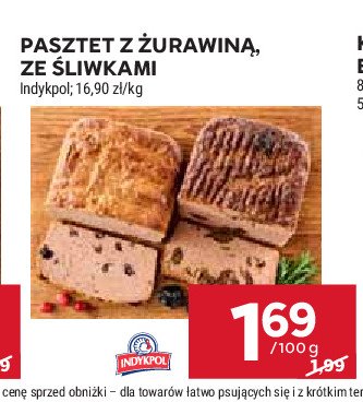 Pasztet z 偶urawin膮 Indykpol promocja