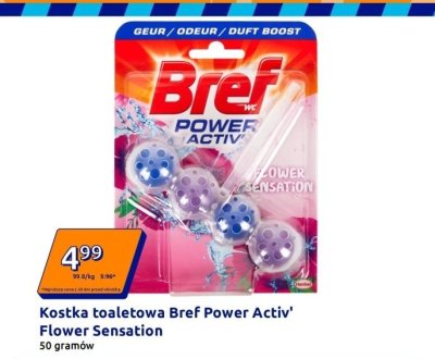 Kostka toaletowa Power Activ' Flower Sensation  promocja w Action