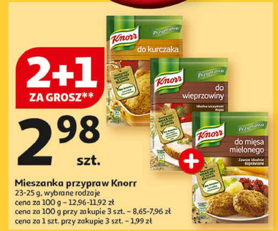 Przyprawa do wieprzowiny Knorr przyprawa promocja