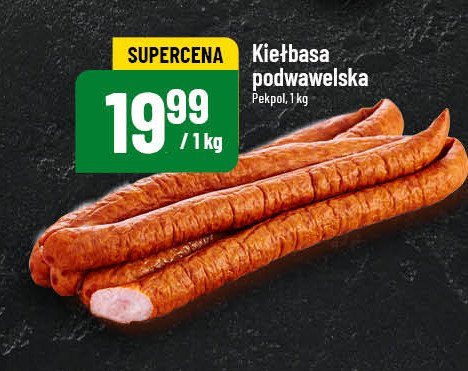 Kiełbasa podwawelska extra Pekpol promocja