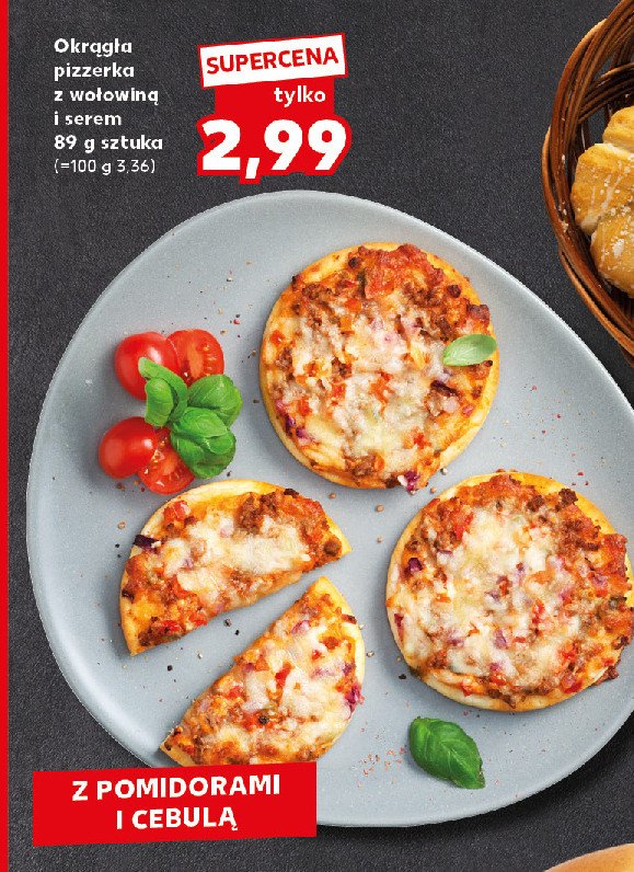 Pizzerka z wołowiną i serem promocja