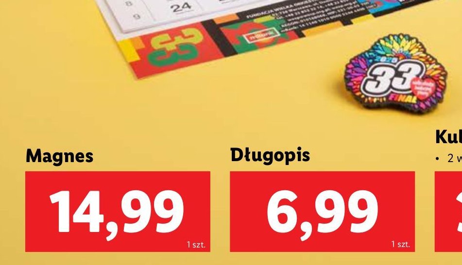 Magnes wośp promocja w Lidl