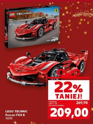 LEGO TECHNIC Ferrari FXX K 42212 promocja w Kaufland